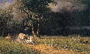 Albert Bierstadt The_Ambush oil painting on canvas
